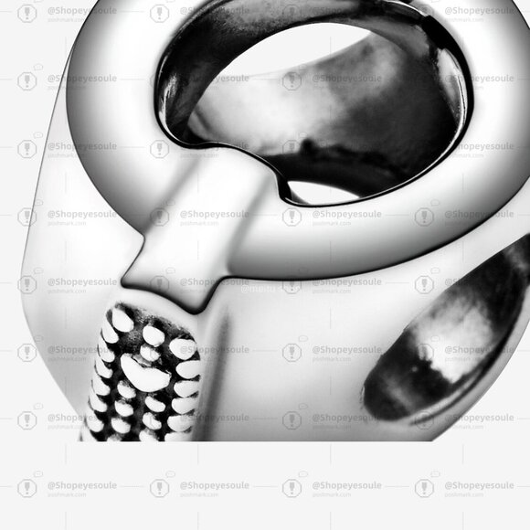 Pandora Letter Q Alphabet Charm - Picture 2 of 6